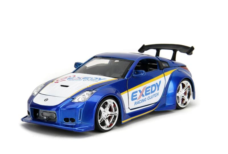 Carro Jada Toys JDM Tuners Nissan 350Z 1:24 - Modelo de Fusão em
